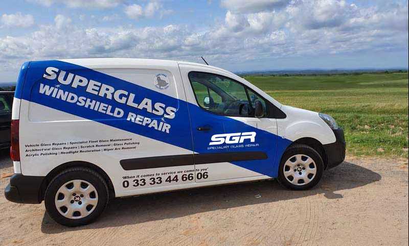 Windscreen repair in Shrewsbury and surrounding areas by the professional - SuperGlass